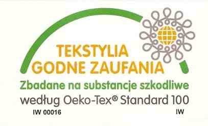 Certyfikat Oeko-TEX Standard